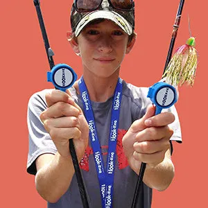 HookEze Fishing Knot Treble Hook Tying Tool | Pack of 2