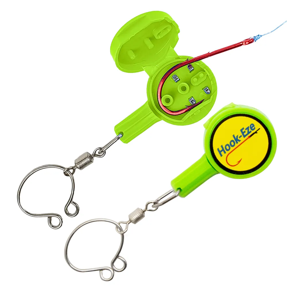 HookEze Fishing Knot Tying Tool (Standard) | Pink