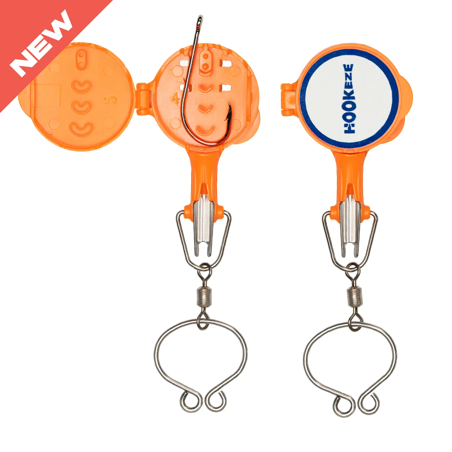HookEze Fishing Nail Knot Tying Tool | Pack of 2 | Green